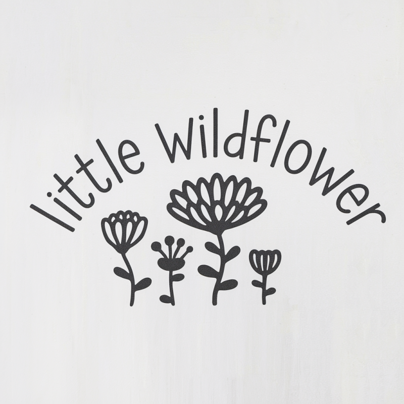 Cotton Wildflower Print Casual T-Shirt