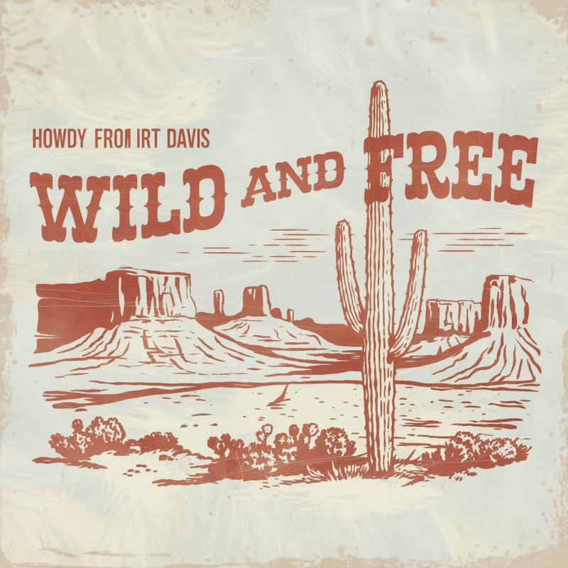 Wild and Free Cotton Graphic T-shirt
