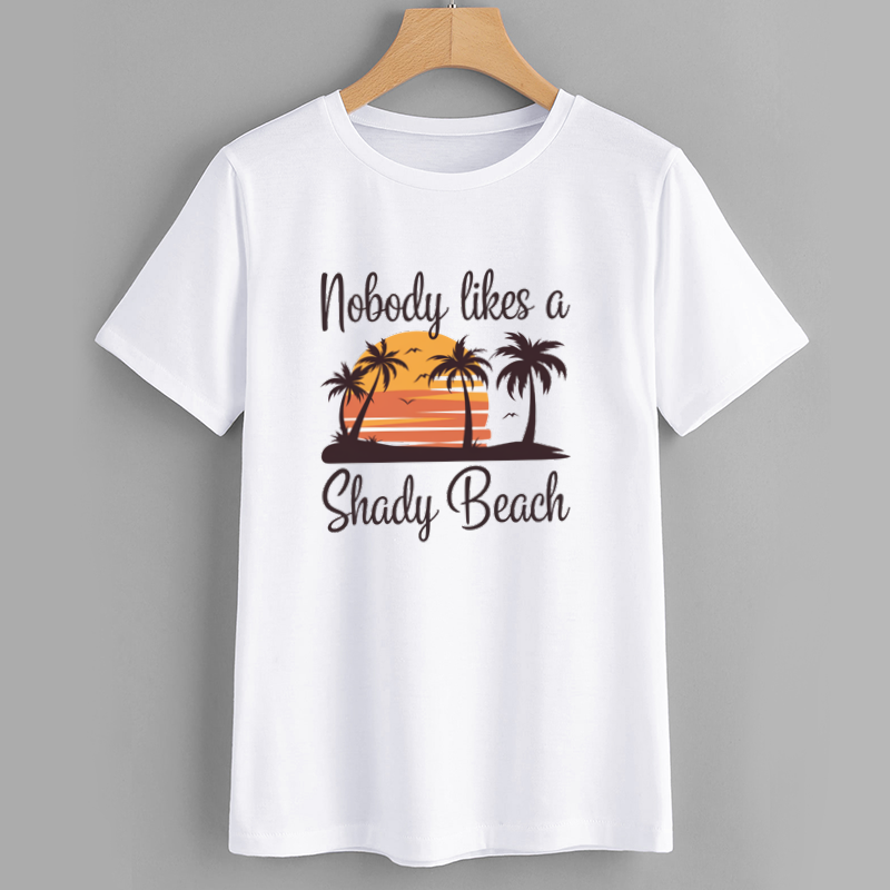 Nobody Likes a Shady Beach Graphic T-Shirt