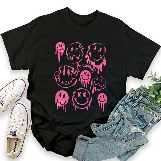 Smiley Face Positivity T-Shirt