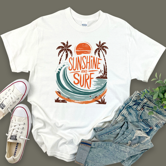 Sunshine and Surf Graphic T-Shirt