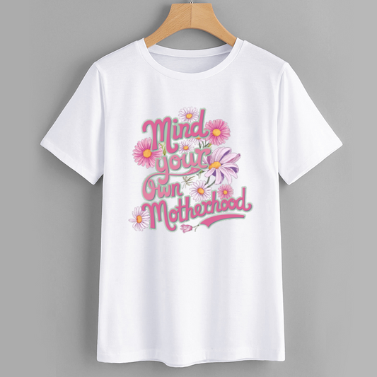 Cotton Floral Graphic Tee T-Shirt