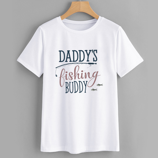 Cotton Fishing Graphic Tee Casual Shirt