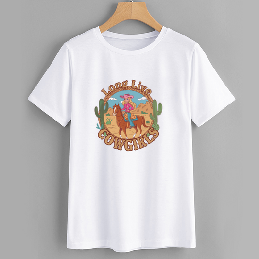 Long Live Cowgirls Graphic T-Shirt