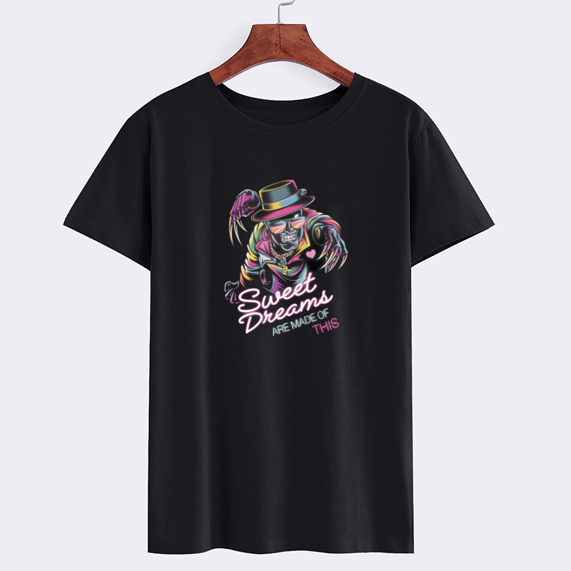 Vintage Skull Sweet Dreams Graphic T-Shirt