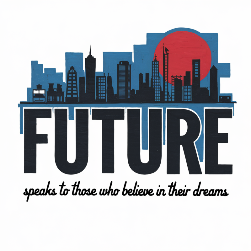 Future Motivational Graphic T-Shirt