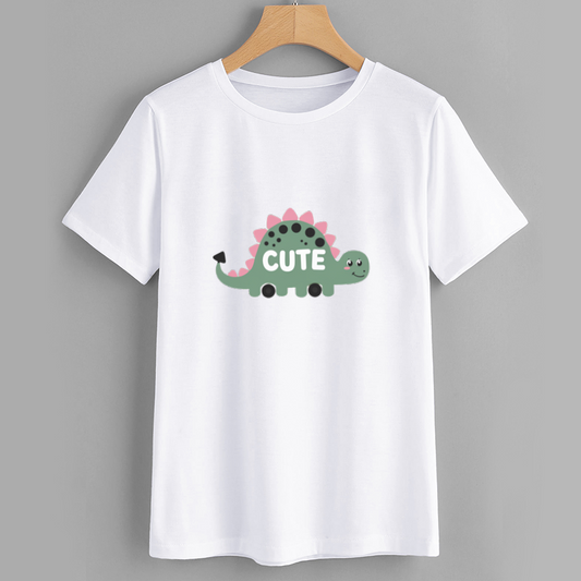 Cute Dinosaur Graphic T-Shirt for Kids