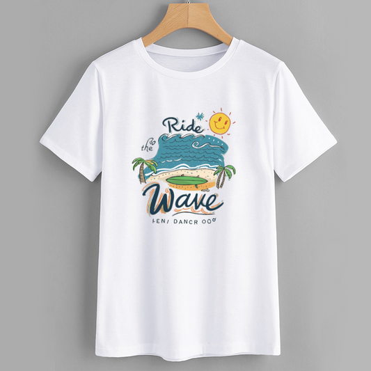 Ride the Wave Graphic T-Shirt