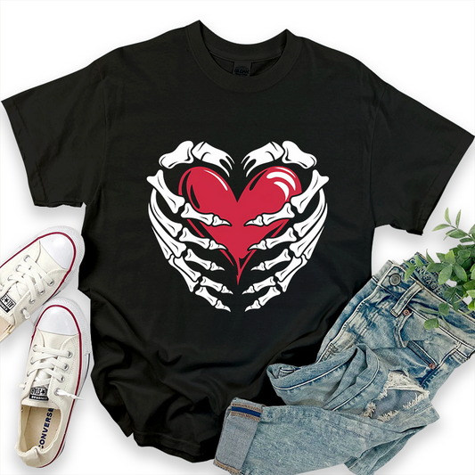 Skull Pattern T-Shirt