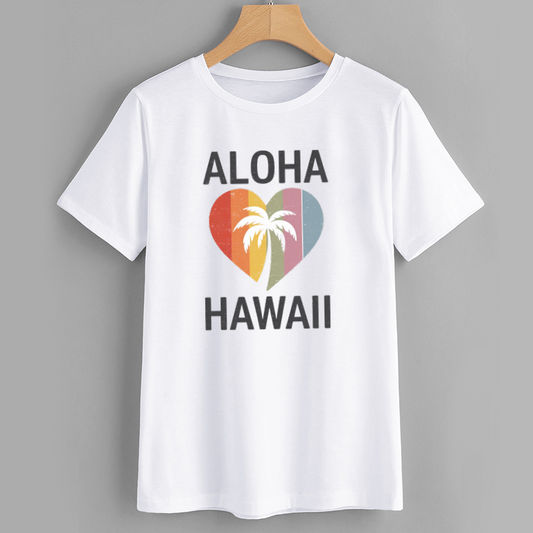 Aloha Hawaii Graphic T-Shirt