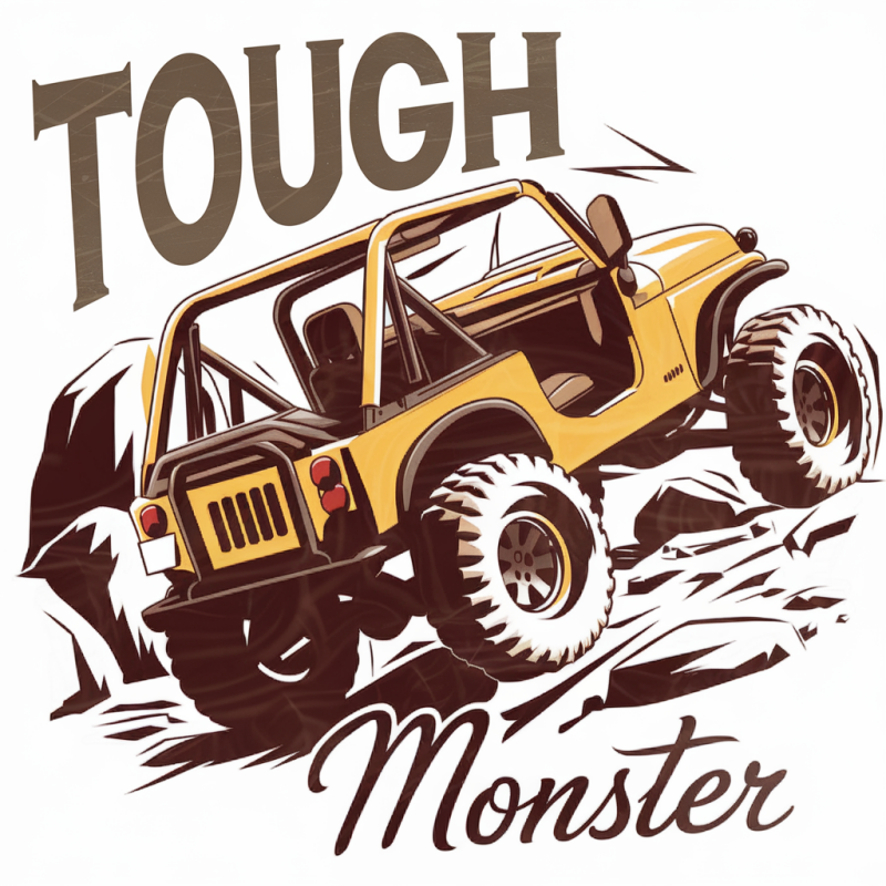Tough Monster Graphic T-Shirt