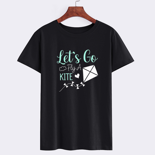Let's Go Fly A Kite Graphic T-Shirt