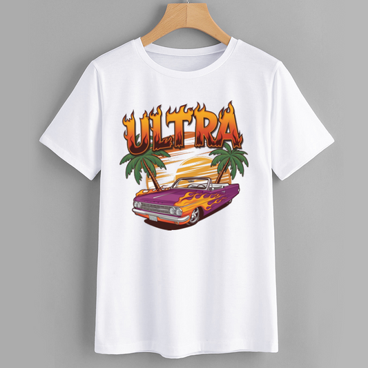 ULTRA Retro Car Graphic T-Shirt
