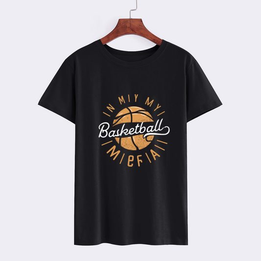 Basketball Graphic T-Shirt for Sports Enthusiasts