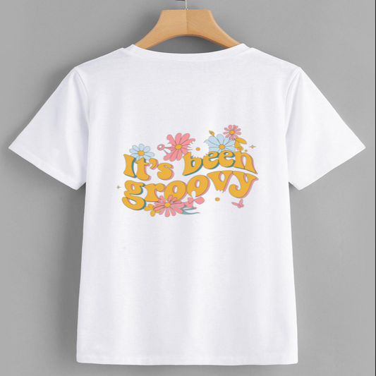 Groovy Floral Graphic T-Shirt