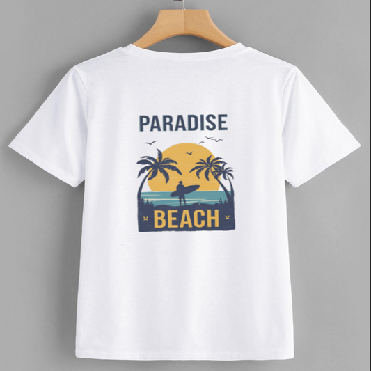 Paradise Beach Graphic T-Shirt