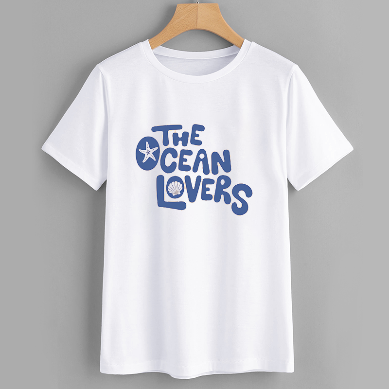 Ocean Lovers Graphic T-Shirt for Beach Enthusiasts