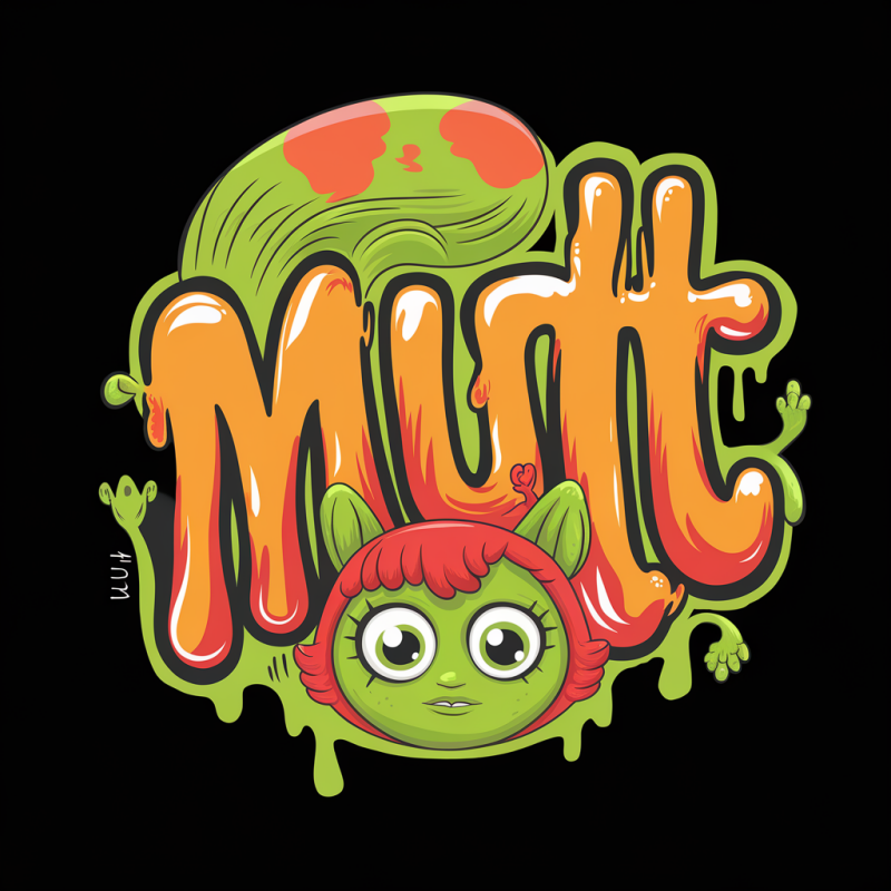 MUTT Cartoon Graphic T-Shirt
