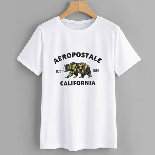Aeropostale California Bear Graphic T-Shirt