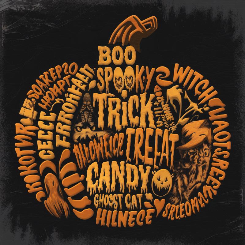 Halloween Pumpkin Graphic Tee