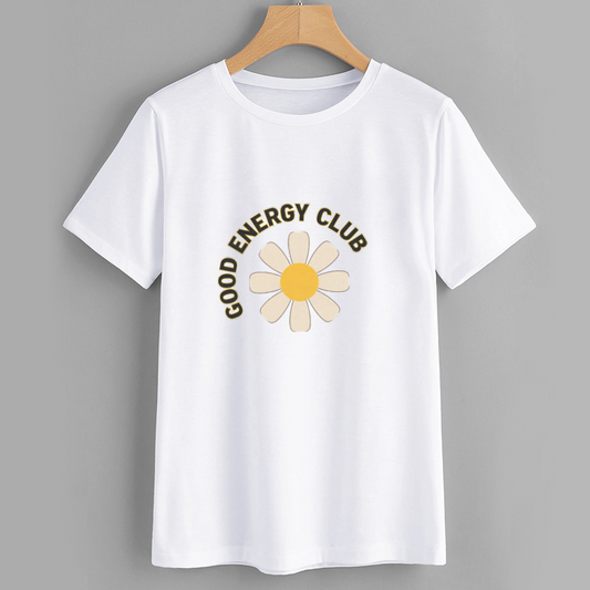 Good Energy Club Daisy Graphic T-Shirt