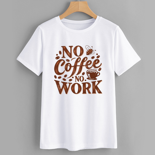 Coffee Lover Cotton T-Shirt Graphic Tee