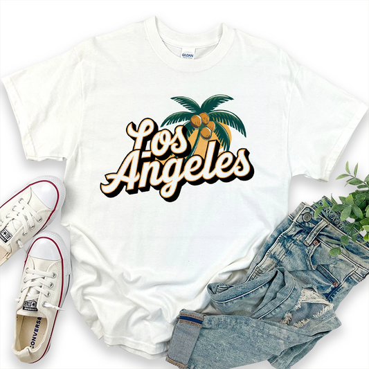 Los Angeles Vacation Print T-Shirt