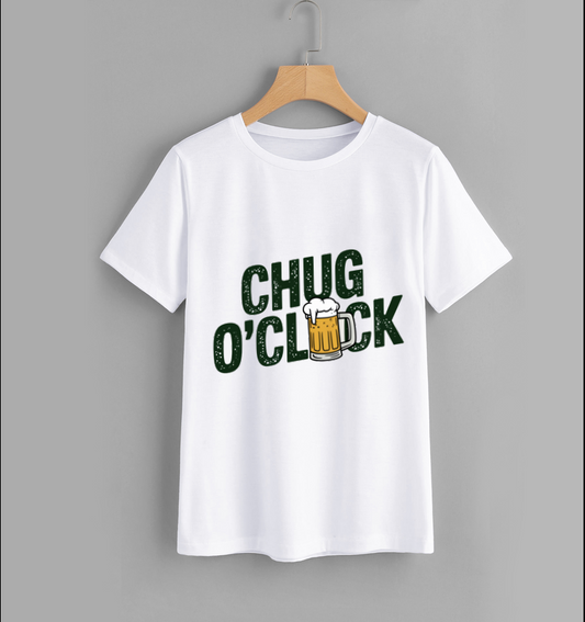 Chug O'Clock Funny Beer T-Shirt