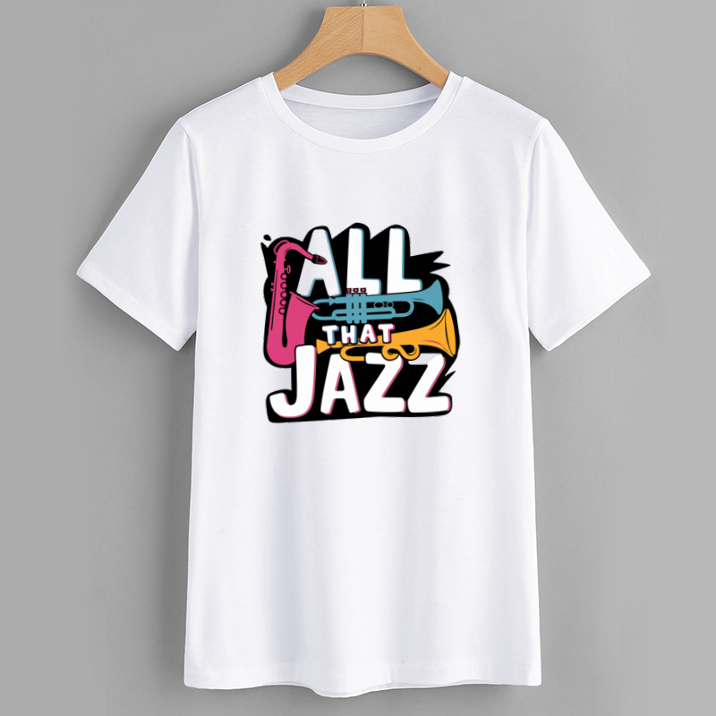 All That Jazz Music Graphic T-Shirt