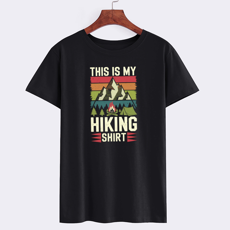 Outdoor Cotton Hiking Shirt Casual T-shirt