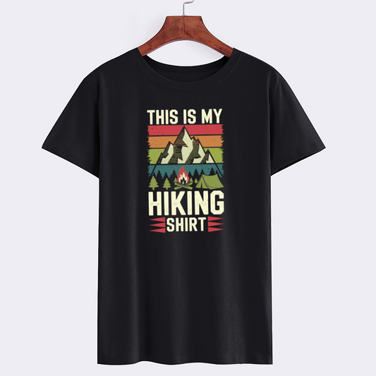Outdoor Cotton Hiking Shirt Casual T-shirt