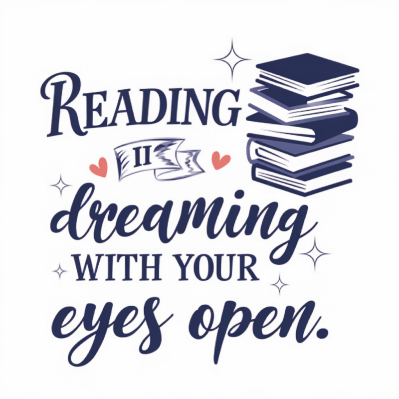 Reading is Dreaming T-Shirt for Book Lovers