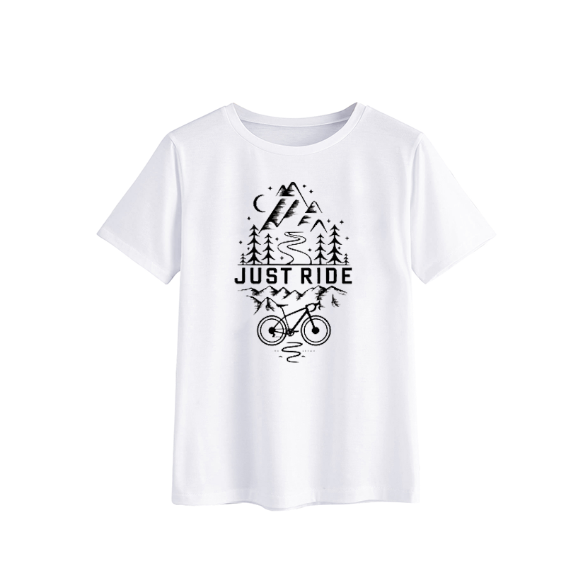 Men's Just Ride Bicycle Graphic T-Shirt
