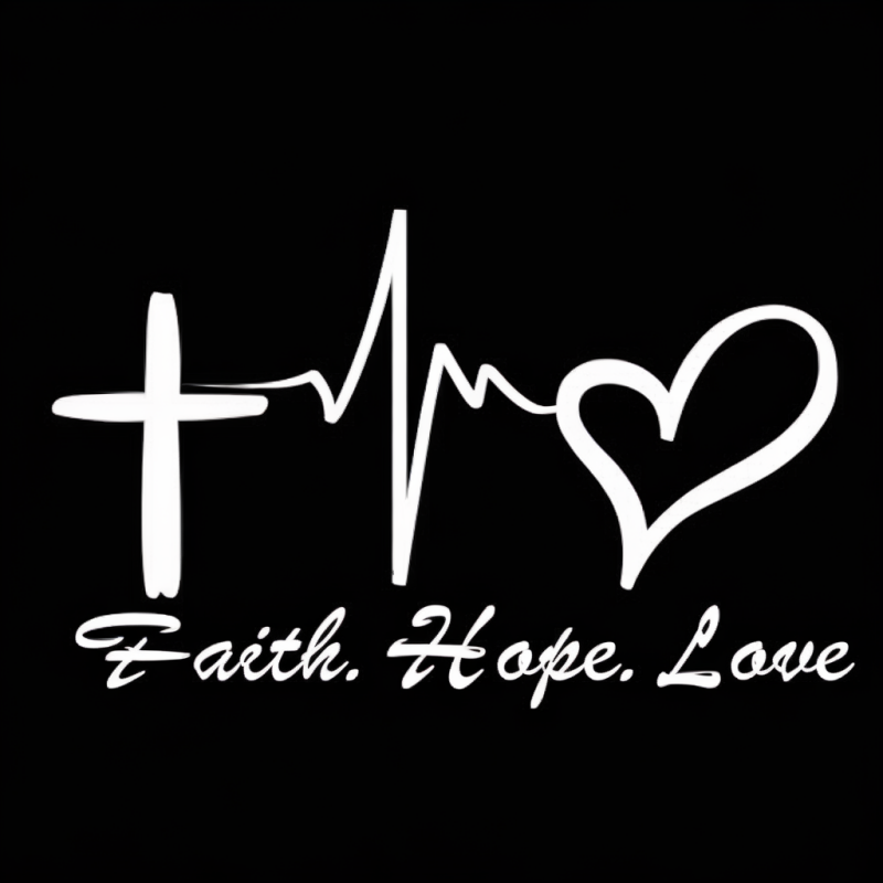 Faith Heartbeat Inspirational T-Shirt