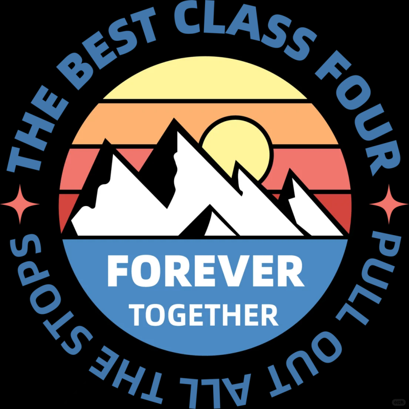 Adventure Class Reunion Graphic T-Shirt with Mountain Design