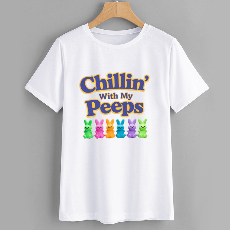 Chillin' With My Peeps Graphic T-Shirt