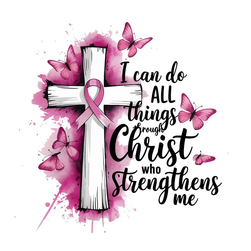 Faith-Based Breast Cancer Charity T-shirt