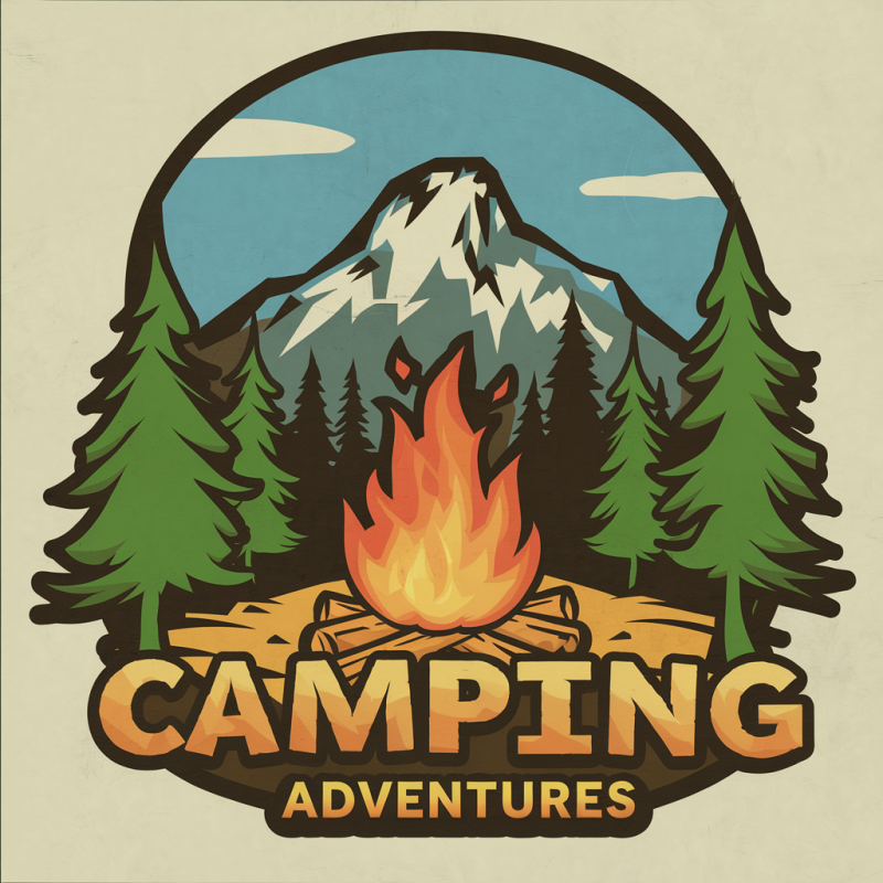 Camping Adventures Graphic T-Shirt