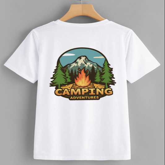 Camping Adventures Graphic T-Shirt
