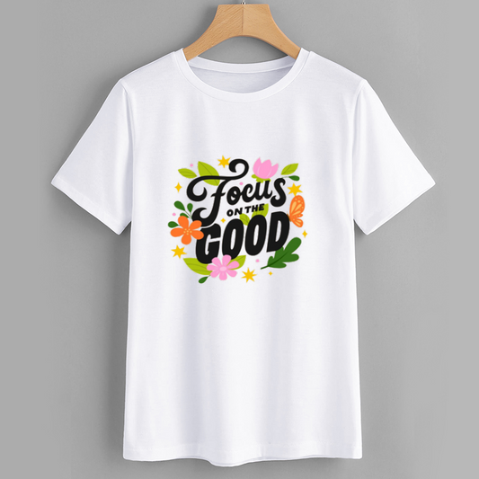 Focus on the Good Floral T-Shirt