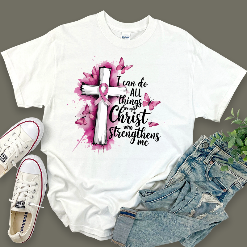 Faith-Based Breast Cancer Charity T-shirt