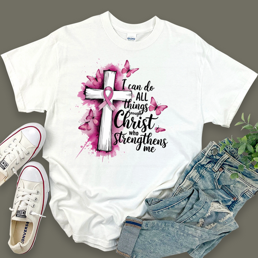 Faith-Based Breast Cancer Charity T-shirt