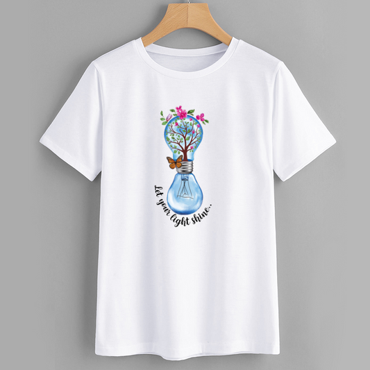 Inspirational Light Bulb Nature T-Shirt