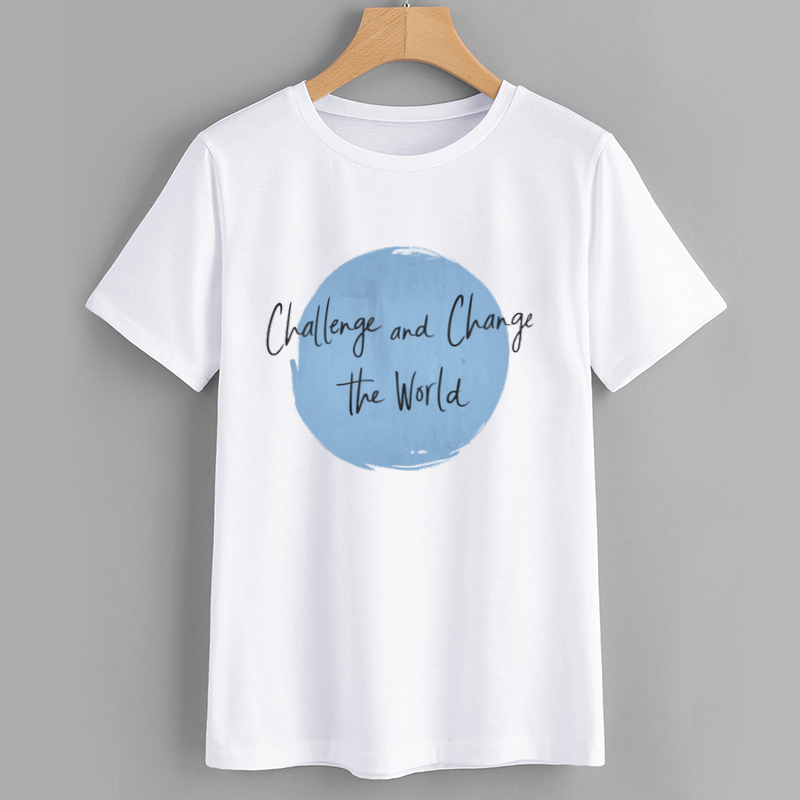 Challenge and Change the World Motivational T-Shirt