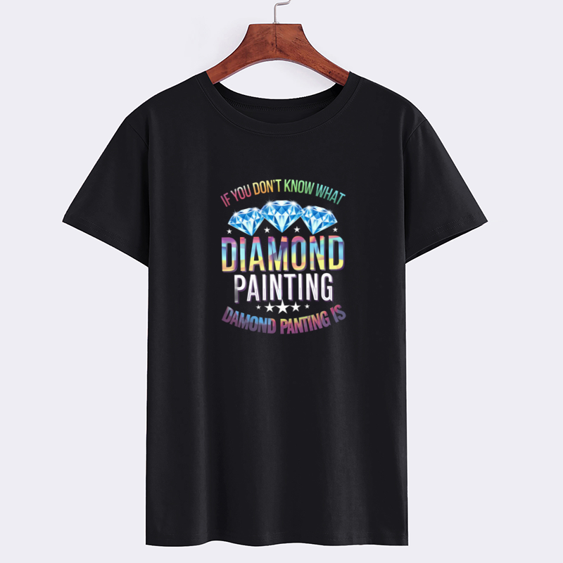 Diamond Painting Fun Graphic T-Shirt