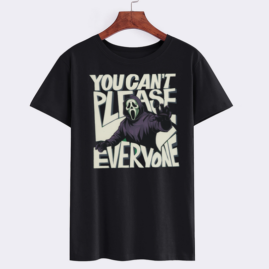Scream Mask Graphic T-Shirt - You Can't Please Everyone