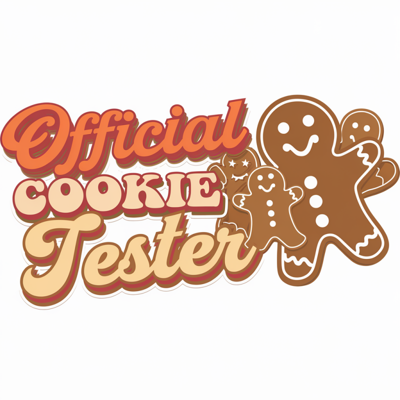 Official Cookie Tester Gingerbread T-Shirt