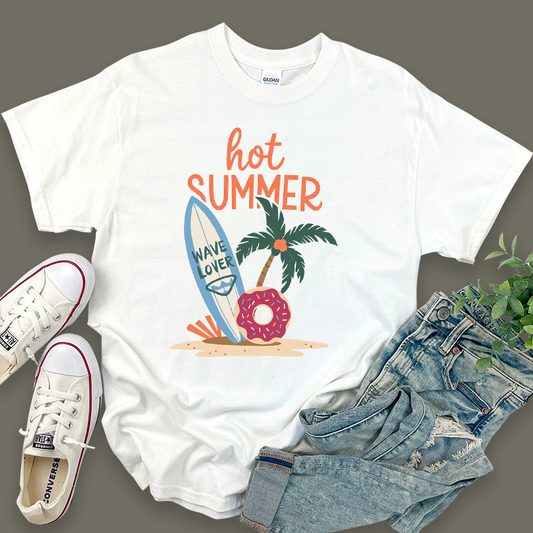 Hot Summer Graphic T-Shirt