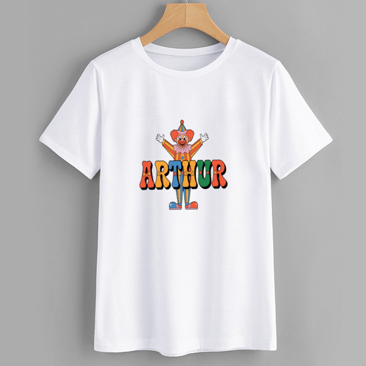 Arthur Clown Graphic T-Shirt for Kids