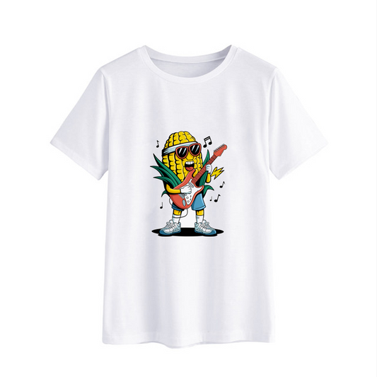 Corn Rockstar Graphic T-Shirt